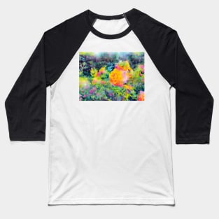 Wild Garden Paradise Baseball T-Shirt